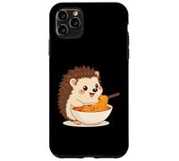 Cute Hedgehog Eats Ramen Noodles Case for iPhone 11 Pro Max