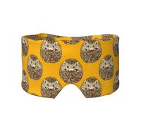 Cute Hedgehog, Full Eye Covers Light Blocking Eye Mask Sleep Eye and Ear Muffs