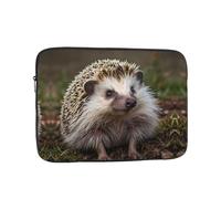 Cute hedgehog Patterned 13 inch Portable Laptop Bag - Perfect for Business, Travel, School, Office Shockproof Laptop Inner Pocket