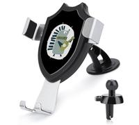 Cute Hedgehog Playing Guitar Car Phone Holder Rotatable Mount Dashboard Windshield Air Vent Accessories