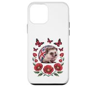 Cute Hedgehog Union Jack UK Flag British Case for iPhone 12 mini