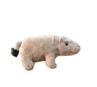 Cute Hippo Plush Toy, Soft Stuffed Animal Hippopotamus Doll, Small Cuddly for Kids & Wildlife Lovers