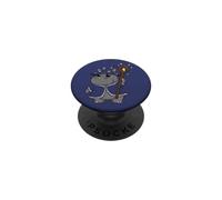 Cute Hippo Wizard Magic Fantasy Staff PopSockets Adhesive PopGrip