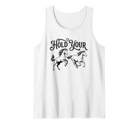 Cute Hold Your Horses Tank Top