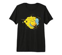 Cute Honeybee in a Beehive Gift for a Beekeeper Premium T-Shirt