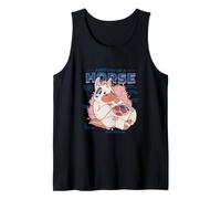 Cute Horse Animal Realistic Anatomy of Horse Lover Men Women Tank Top