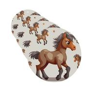 Cute Horse Car Air Freshener Cards for Women Men 4 Pack Cute Car Accessories Long Lasting Scent Car Diffuser Hanging Auto Aromatherapy Tablets Car Fresheners Gifts