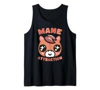 Cute Horse Mane Attraction Kawaii Art Tank Top