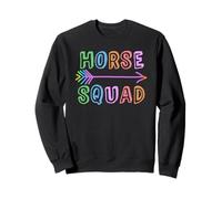 Cute HORSE SQUAD Teacher Gallop Crew Cowgirl Ranch Squad Sweatshirt