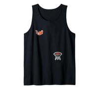Cute Hot Dog Diving Into Grill - Funny Kawaii BBQ Summer Tank Top