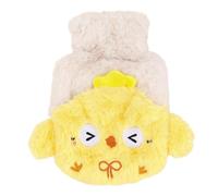 Cute Hot Water Bottle | Large Capacity Hand Feet Warmer | Warm Hot Water Bottles Pouch | for Neck Shoulder Foot Hand Leg Body Camping Bed Car Women Men Dad Mom