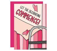 Cute Housewarming Card, Decorating Home Card, Moving In Card, New Home Gift, Moving Home Card, New House Card