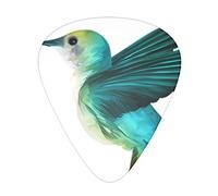 Cute Hummingbird* Guitar Picks Pack Of 12,Comfortable Feel, Smooth Edges, Abrasion,Suitable For Guitar, Ukulele, Etc.