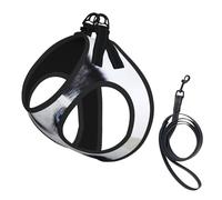 Cute Husky,Pet Harness,Adjustable Reflective Dog Harness,Pet Leash Vest,M