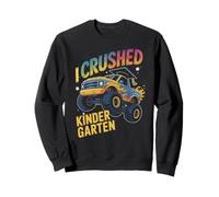 Cute I CRUSHED KINDERGARTEN Preschool Kids Crushing It Sweatshirt