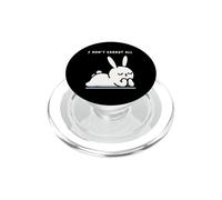 Cute I Don't Carrot All Rabbit Carrot Bunny PopSockets PopGrip for MagSafe