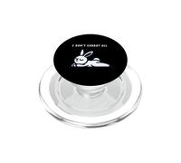 Cute I Don't Carrot All Rabbit Carrot Bunny PopSockets PopGrip for MagSafe