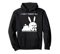 Cute I Don't Carrot All Rabbit Carrot Bunny Pullover Hoodie