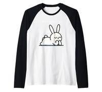 Cute I Don't Carrot All Rabbit Carrot Bunny Raglan Baseball Tee