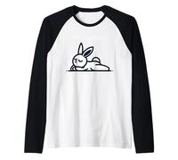 Cute I Don't Carrot All Rabbit Carrot Bunny Raglan Baseball Tee
