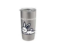 Cute I Don't Carrot All Rabbit Carrot Bunny Stainless Steel Insulated Tumbler