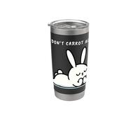 Cute I Don't Carrot All Rabbit Carrot Bunny Stainless Steel Insulated Tumbler
