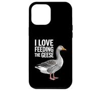 Cute I Love Feeding The Geese Men Women Children Case for iPhone 12 Pro Max