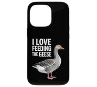 Cute I Love Feeding The Geese Men Women Children Case for iPhone 13 Pro