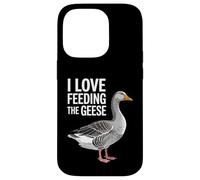 Cute I Love Feeding The Geese Men Women Children Case for iPhone 14 Pro