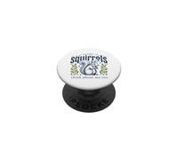 Cute I Wonder If Squirrels Think About Me Too Animal PopSockets Adhesive PopGrip