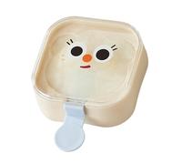 Cute Ice Cream Molder - Ice Pop Maker for Chilled Treats | Silicone Tray with Lid Feature Function, Easy Release Design, Ideal for Fruit, Dessert, Snack, Home Kitchen, 10.5x7.5x3.2cm