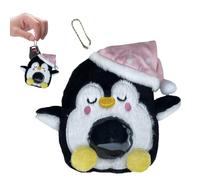 Cute ID Badge | Plush Holder | Postcards Protector Holder, Sleeping Hat, Soft Sleeping Hat Doll Bus Cards Organizer for Bus Card Driver's License Photo