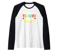 Cute I'm A Teacher What's Your Superpower - Funny Educators Raglan Baseball Tee