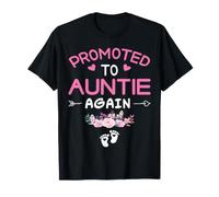 Cute I'm Going to Be An Auntie Again Promoted to Aunt Again T-Shirt