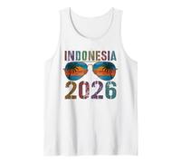 Cute Indonesia 2026 Vacay Bali Best Ever Vacation Matching Tank Top