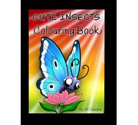 Cute Insects Colouring Book