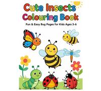 Cute Insects Colouring Book