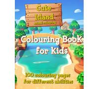Cute Island Colouring: Cute Animal Colouring Book for Kids