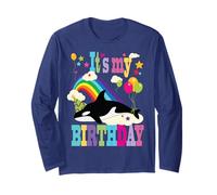 Cute It’s My Birthday Orca Lovers & Killer Whale Lovers Long Sleeve T-Shirt