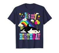 Cute It’s My Birthday Orca Lovers & Killer Whale Lovers T-Shirt