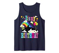 Cute It’s My Birthday Orca Lovers & Killer Whale Lovers Tank Top