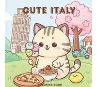Cute Italy: Travel the world one coloring page at a time.