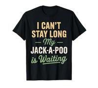 Cute Jack-a-Poo Dog Mom Dad Breed Love Puppy T-Shirt