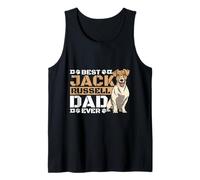 Cute Jack Russell Dog Lover Best Jack Russell Dad Tank Top