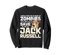 Cute Jack Russell Dog Owner Small Dog Lover Sweatshirt