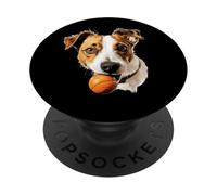 Cute Jack Russell dog T for dog owners Jack Russell PopSockets Adhesive PopGrip