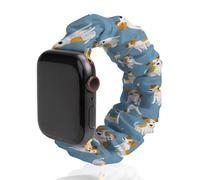 Cute Jack Russell Terrier Dog Pattern Funny Stretch Bands Compatible with IWatch Replacement Smart Watch Strap