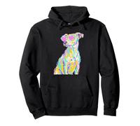 Cute Jack Russell with Heart Sunglasses Coastal Summer Vibes Pullover Hoodie