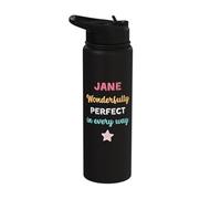 Cute Jane Personalised Wonderfully Perfect in Every Way Stainless Steel Insulated Water Bottle