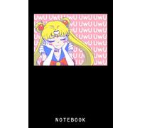 Cute Japanese Anime Sailor Girl Uwu Notebook: Cute Anime Girl Journal Or Notepad Diary, 6 x 9 120 Pages College Ruled Notebook, Anime Lover Gift Idea